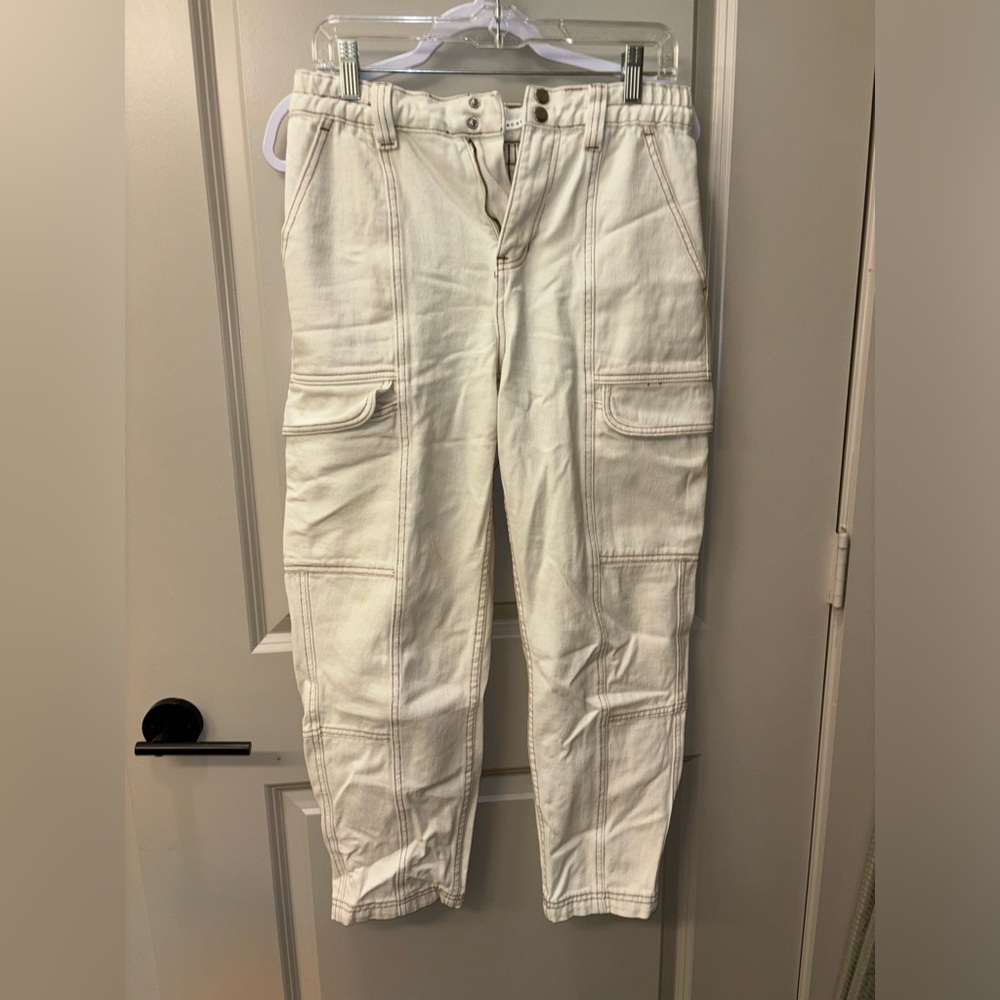 Pacsun tan cargo pants size M good used conditions